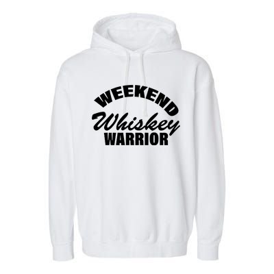 Weekend Whiskey Warrior Garment-Dyed Fleece Hoodie