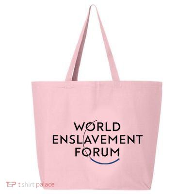 World Enslavement Forum 25L Jumbo Tote