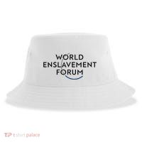 World Enslavement Forum Sustainable Bucket Hat