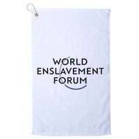 World Enslavement Forum Golf Towel