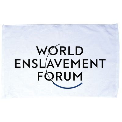 World Enslavement Forum Microfiber Hand Towel