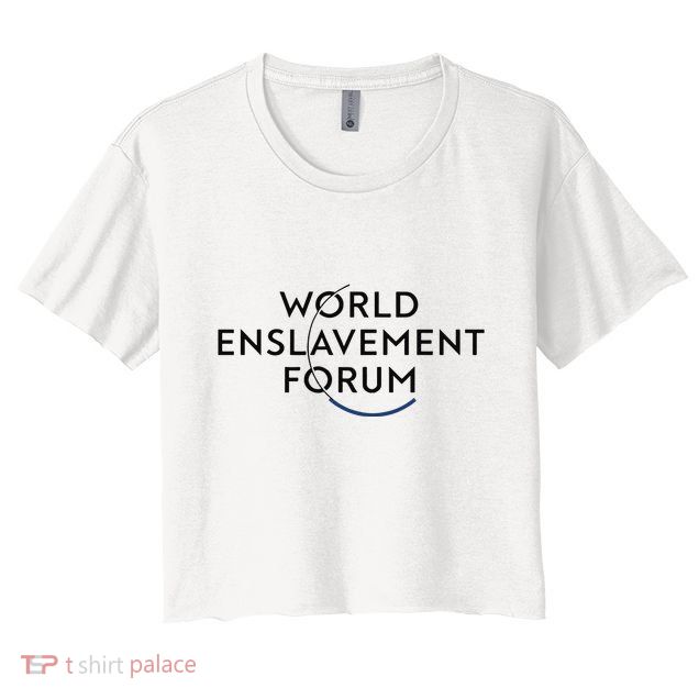 World Enslavement Forum Crop Top