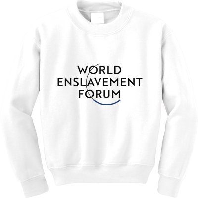 World Enslavement Forum Kids Sweatshirt
