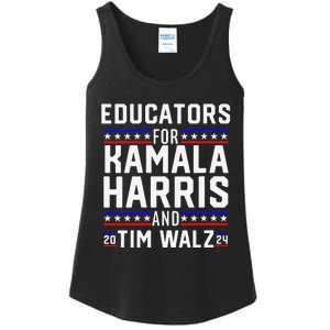 Women Educators For Kamala Harris Tim Walz 2024 For President Vp Gift Ladies Essential Tank