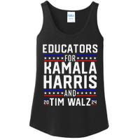 Women Educators For Kamala Harris Tim Walz 2024 For President Vp Gift Ladies Essential Tank