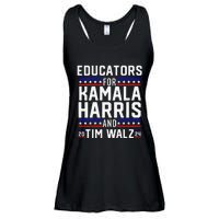 Women Educators For Kamala Harris Tim Walz 2024 For President Vp Gift Ladies Essential Flowy Tank