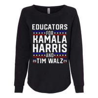 Women Educators For Kamala Harris Tim Walz 2024 For President Vp Gift Womens California Wash Sweatshirt