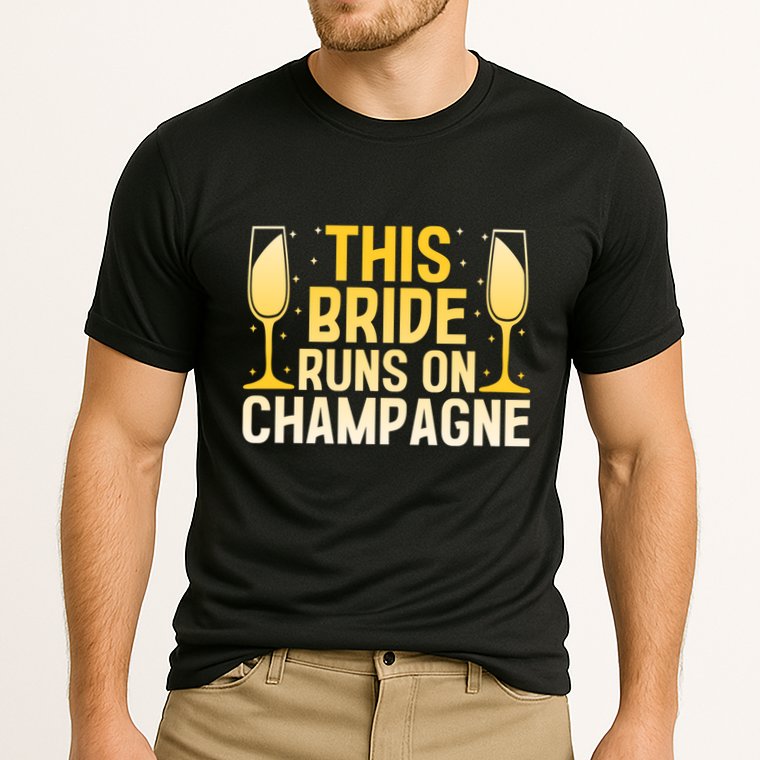 Wedding Engagement Gift Cooling Performance Crew T-Shirt