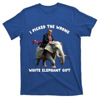 White Elephant Gag Wrapped Elephant Dumb T-Shirt