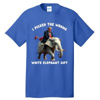 White Elephant Gag Wrapped Elephant Dumb Tall T-Shirt