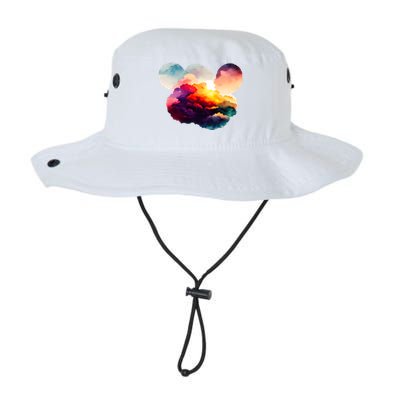 Watercolor Earth Globe Mickey Mouse Legacy Cool Fit Booney Bucket Hat