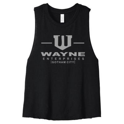 Wayne Enterprises, Gotham City Women's Racerback Cropped Tank