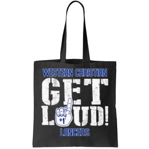 West End High School Get Loud Patriots Tote Bag