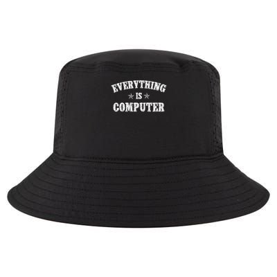Wow Everything Is Computer Trump Everything's Computer Cool Comfort Performance Bucket Hat