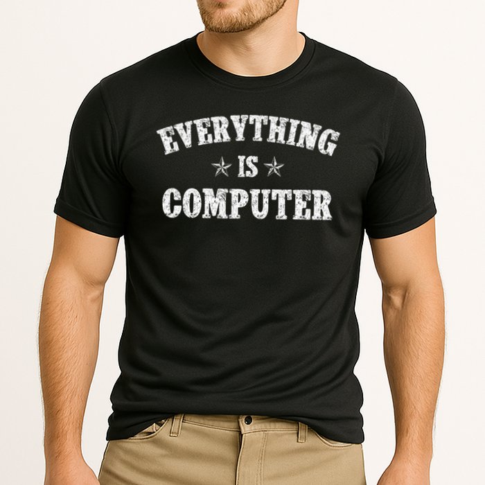 Wow Everything Is Computer Trump Everything's Computer Cooling Performance Crew T-Shirt