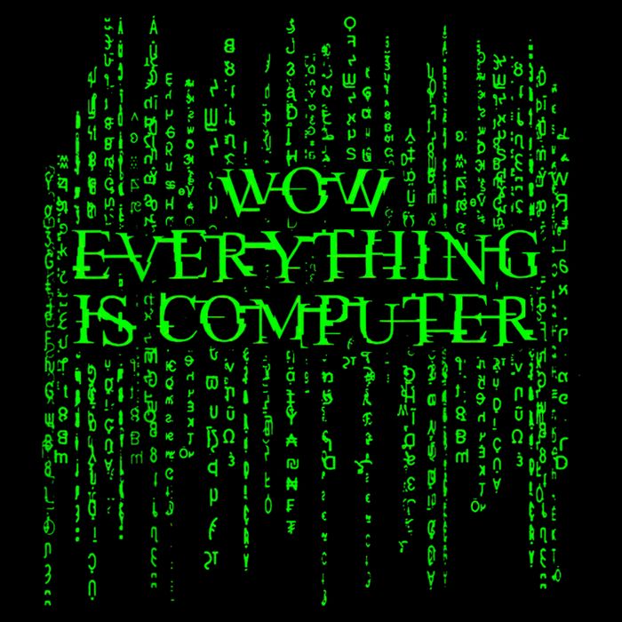 wow everything is a computer Mousepad