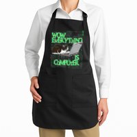 Wow Everything Is Computer Cat Apron