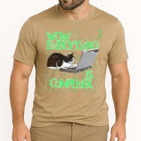 Wow Everything Is Computer Cat Performance Shirt