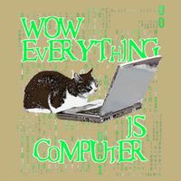 Wow Everything Is Computer Cat T-Shirt