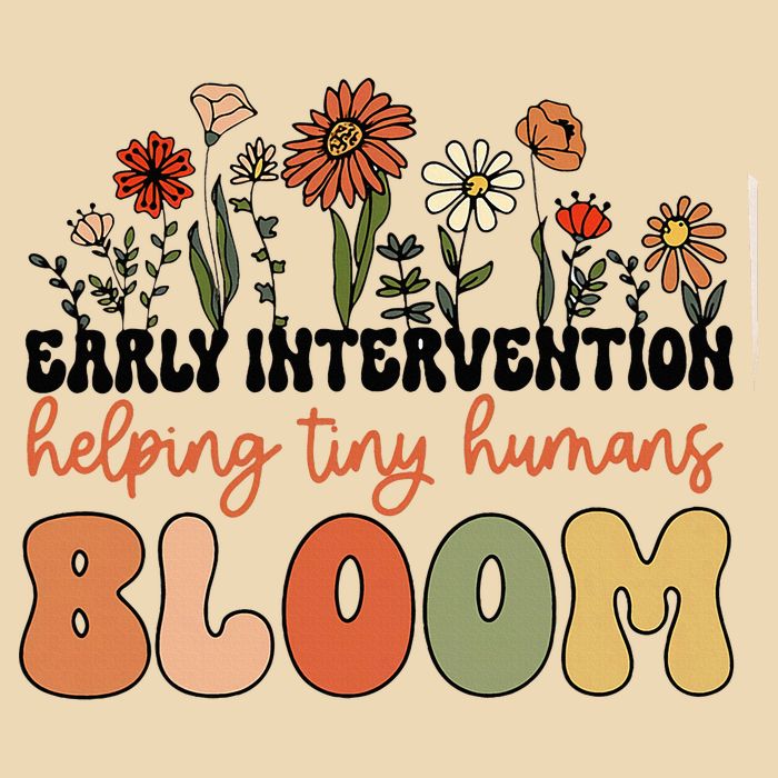 Wildflower Early Intervention Helping Tiny Human Bloom Bag