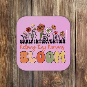 Wildflower Early Intervention Helping Tiny Human Bloom Coaster