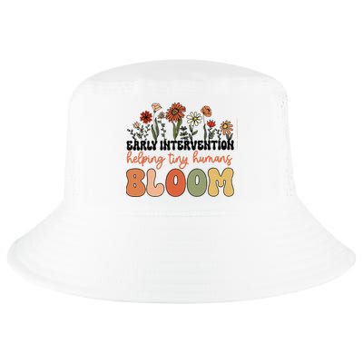 Wildflower Early Intervention Helping Tiny Human Bloom Cool Comfort Performance Bucket Hat
