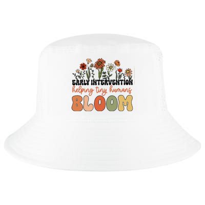 Wildflower Early Intervention Helping Tiny Human Bloom Cool Comfort Performance Bucket Hat