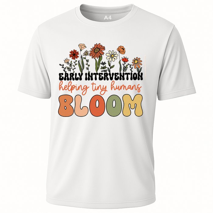 Wildflower Early Intervention Helping Tiny Human Bloom Performance Shirt