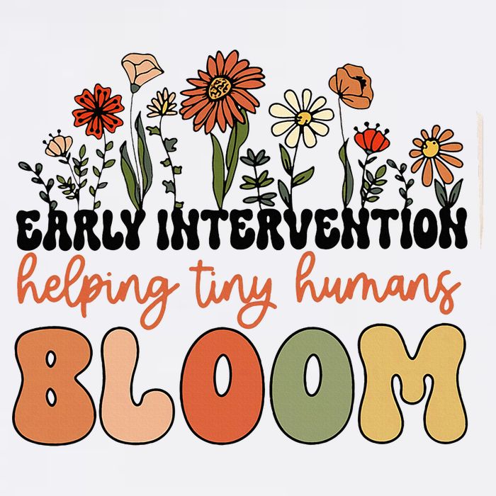 Wildflower Early Intervention Helping Tiny Human Bloom Sustainable Bucket Hat