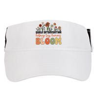 Wildflower Early Intervention Helping Tiny Human Bloom Adult Drive Performance Visor