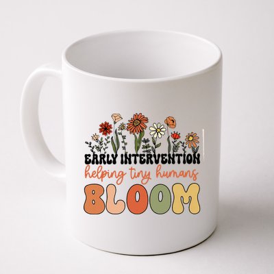 Wildflower Early Intervention Helping Tiny Human Bloom Mug