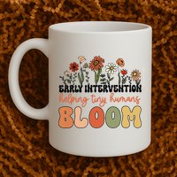 Wildflower Early Intervention Helping Tiny Human Bloom Mug