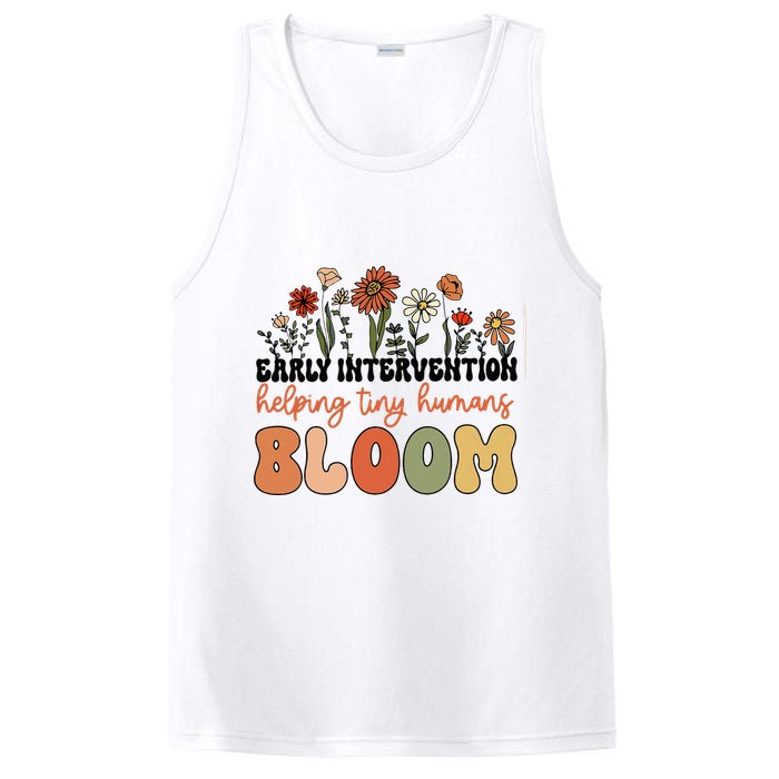 Wildflower Early Intervention Helping Tiny Human Bloom PosiCharge Competitor Tank