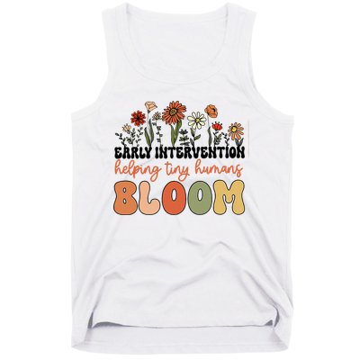 Wildflower Early Intervention Helping Tiny Human Bloom Tank Top