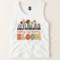 Wildflower Early Intervention Helping Tiny Human Bloom Tank Top