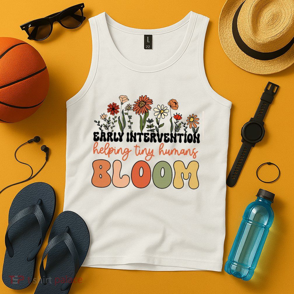 Wildflower Early Intervention Helping Tiny Human Bloom Tank Top