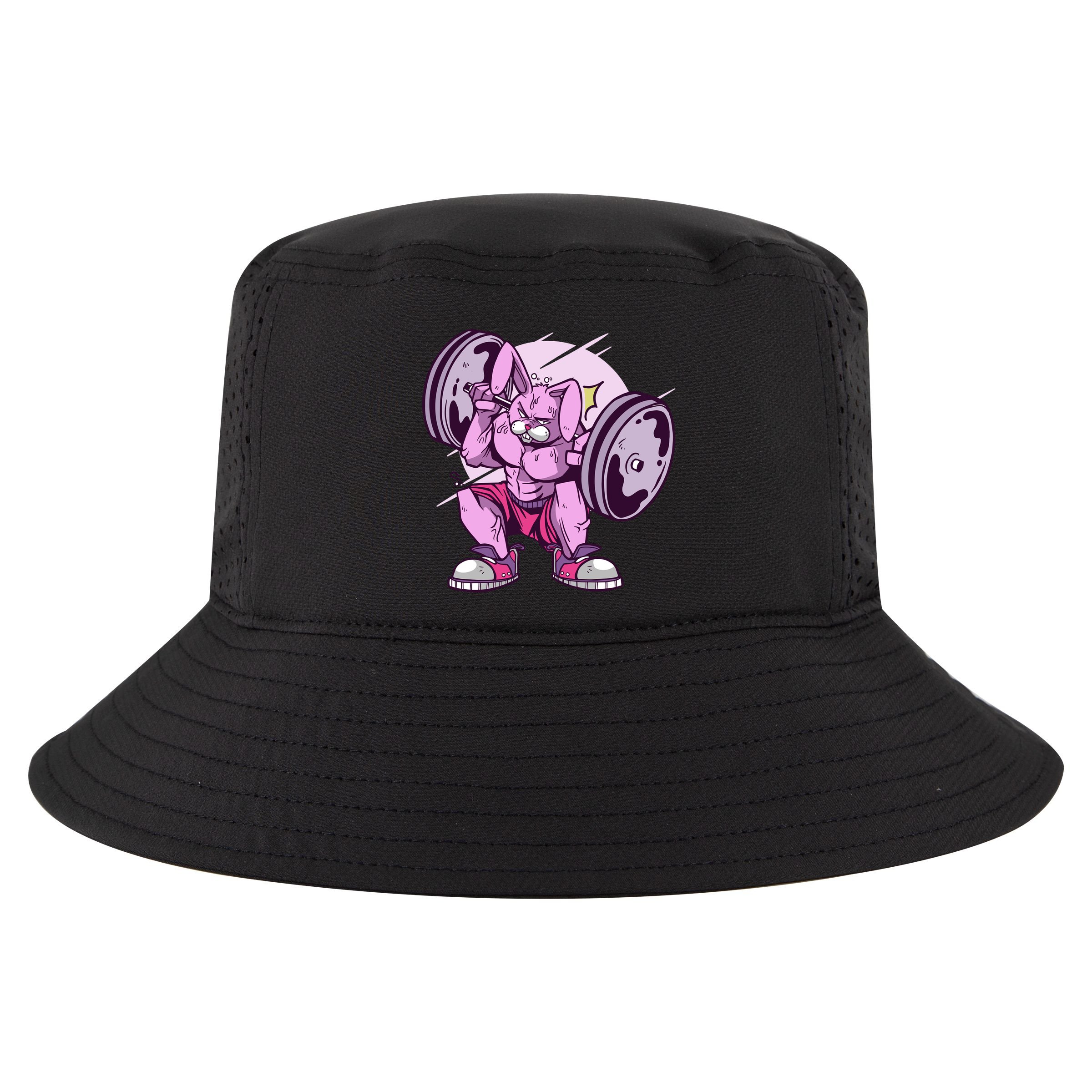 Weightlifting Rabbit Cool Comfort Performance Bucket Hat