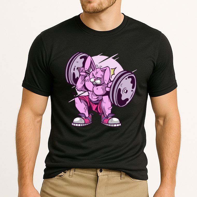 Weightlifting Rabbit Performance Shirt