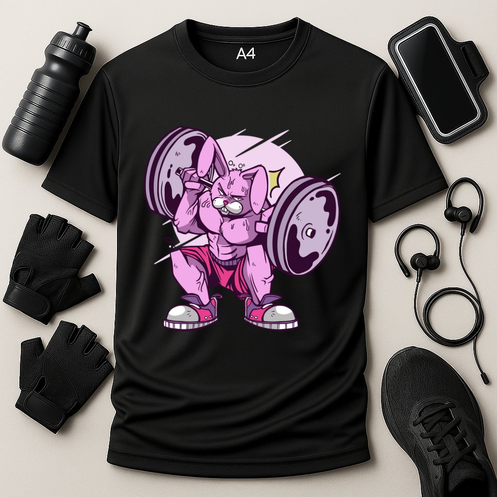 Weightlifting Rabbit Performance Shirt