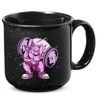 Weightlifting Rabbit 15oz Campfire Ceramic Mug