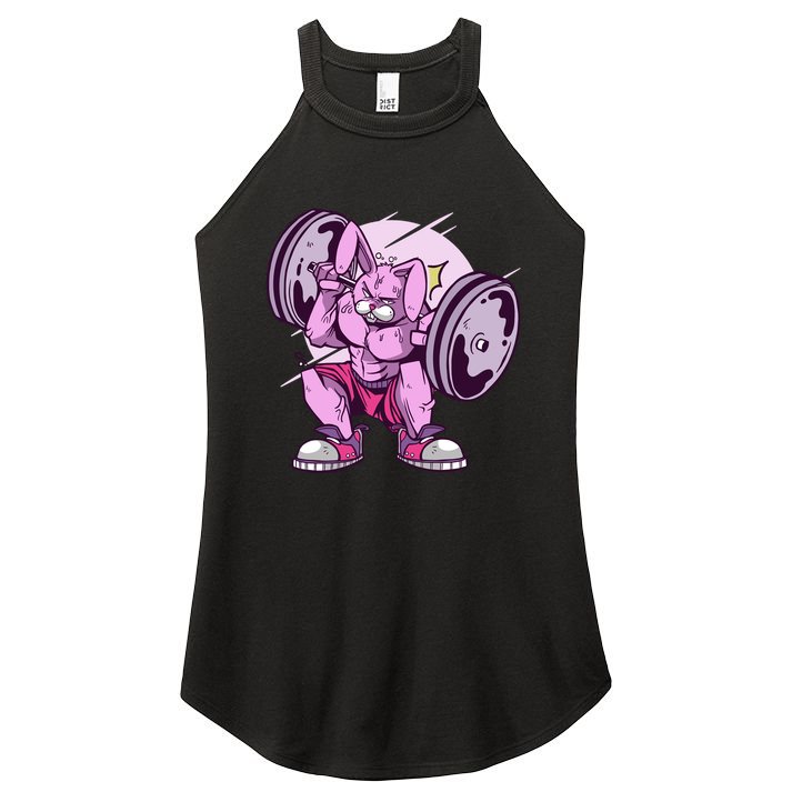 Weightlifting Rabbit Women's Perfect Tri Rocker Tank