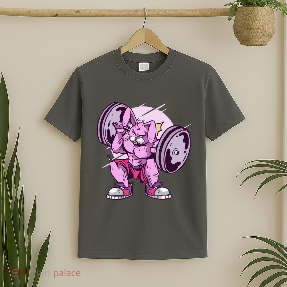 Weightlifting Rabbit T-Shirt