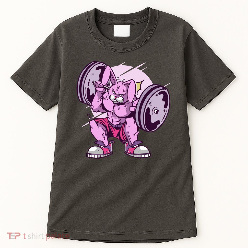 Weightlifting Rabbit Tall T-Shirt