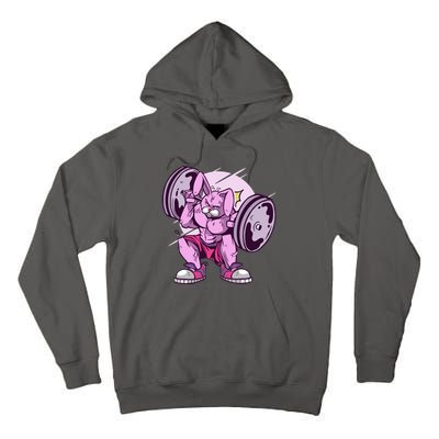 Weightlifting Rabbit Tall Hoodie