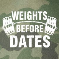 Weights Before Dates Motivation Legacy Tie Dye Trucker Hat