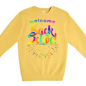 Welcome Back To School Premium Crewneck Sweatshirt