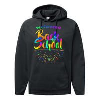 Welcome Back To School Performance Fleece Hoodie