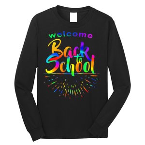 Welcome Back To School Long Sleeve Shirt