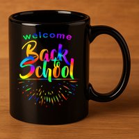Welcome Back To School 11oz C Handle Ceramic Mug