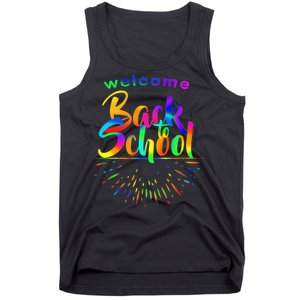 Welcome Back To School Tank Top